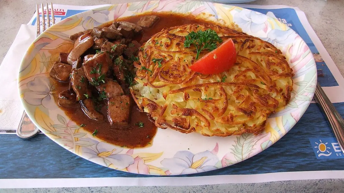 Leberli mit Rösti