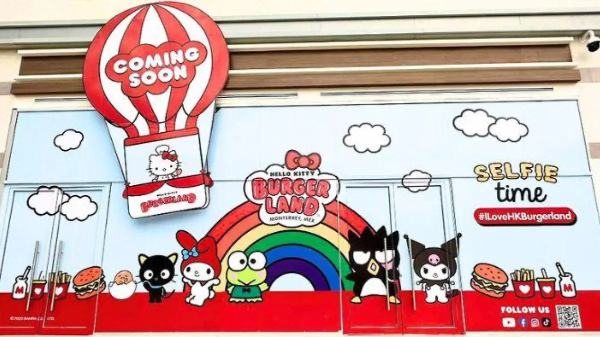 2 Hello Kitty Burgerland