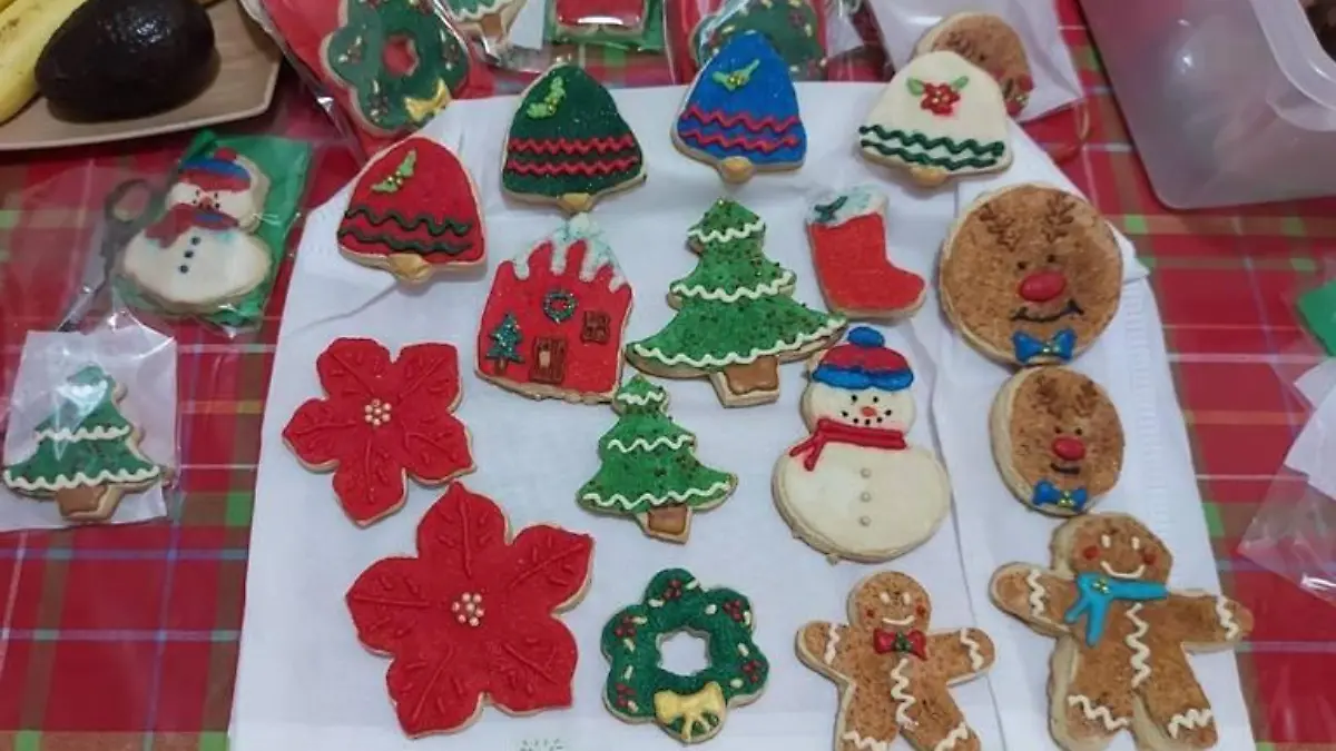 galletas de jengibre navidad