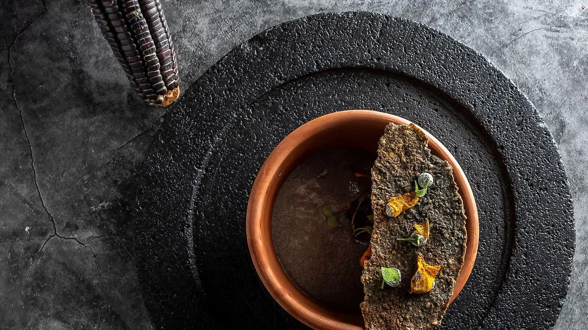 Crema de huitlacoche 2