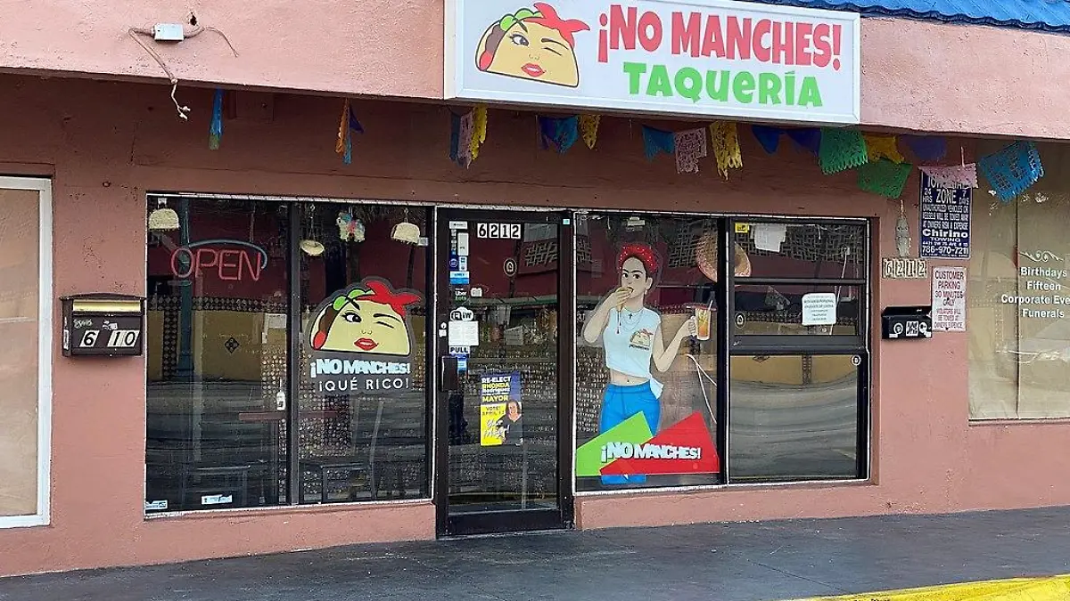 No Manches Mexican Restaurant Miami Florida 2022