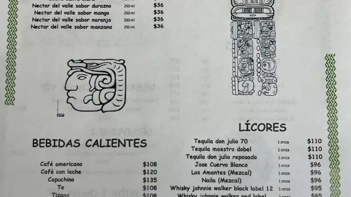 Tren Maya Conoce cuánto te costará comer o beber a bordo