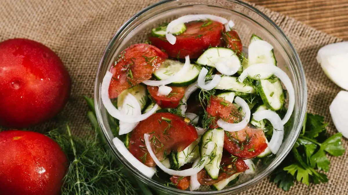 2 Aderezo Ensalada fresca de pepino
