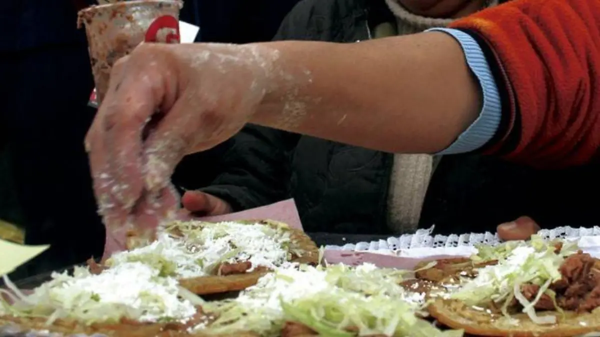 2 sopes y sus calorías