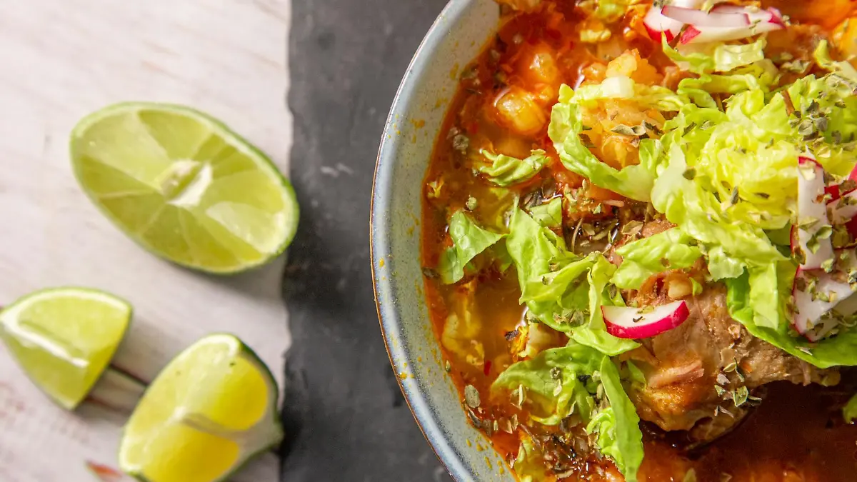 Pozole comida mexicana