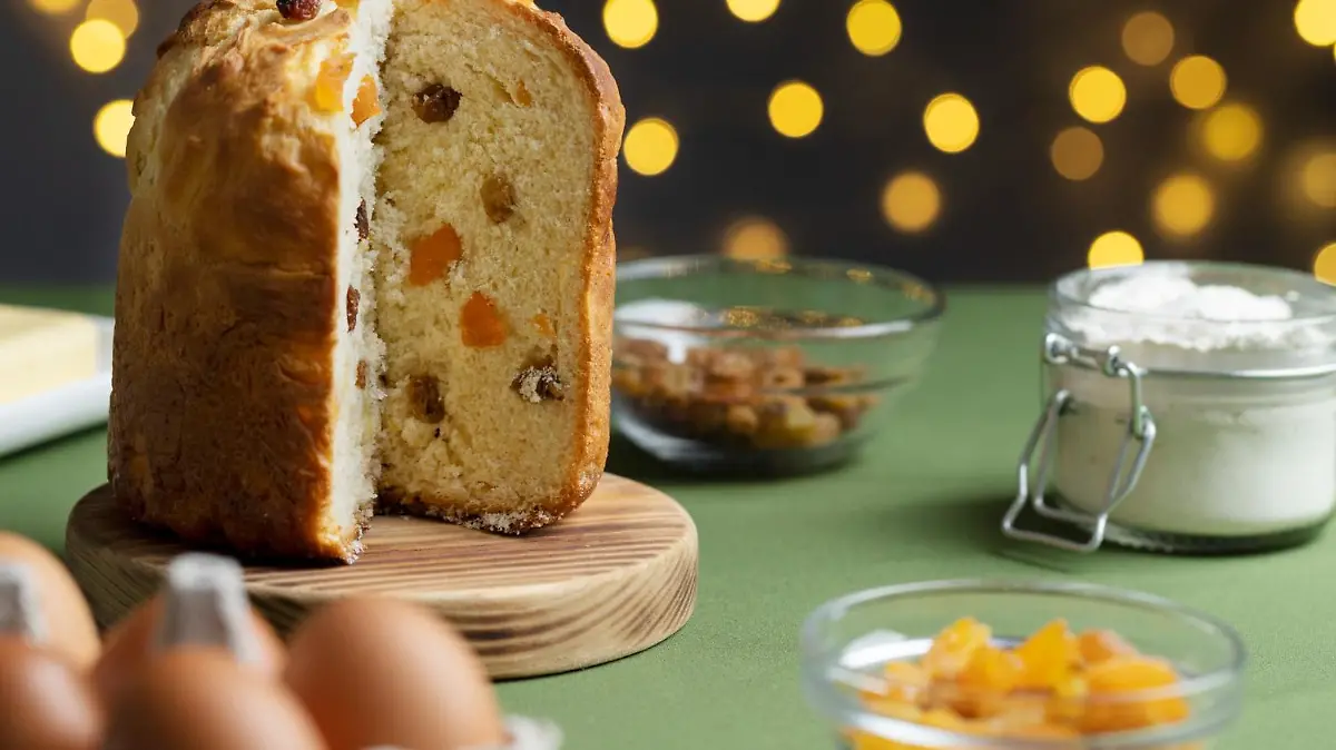 Receta tradicional de panettone