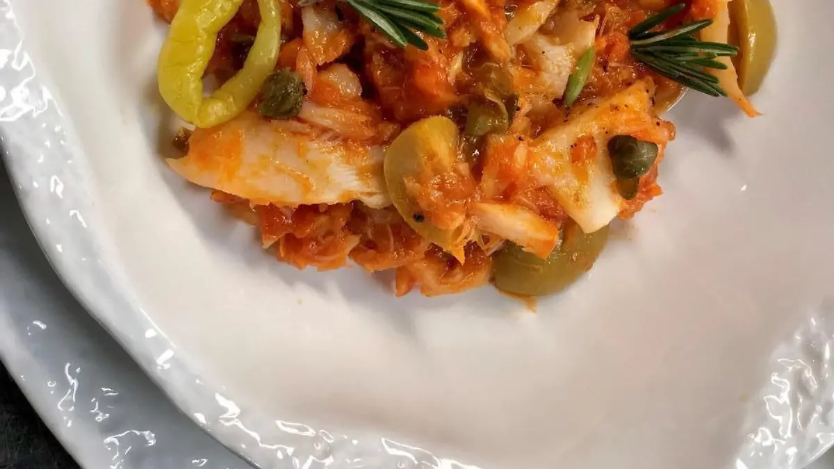 Bacalao a la vizcaína