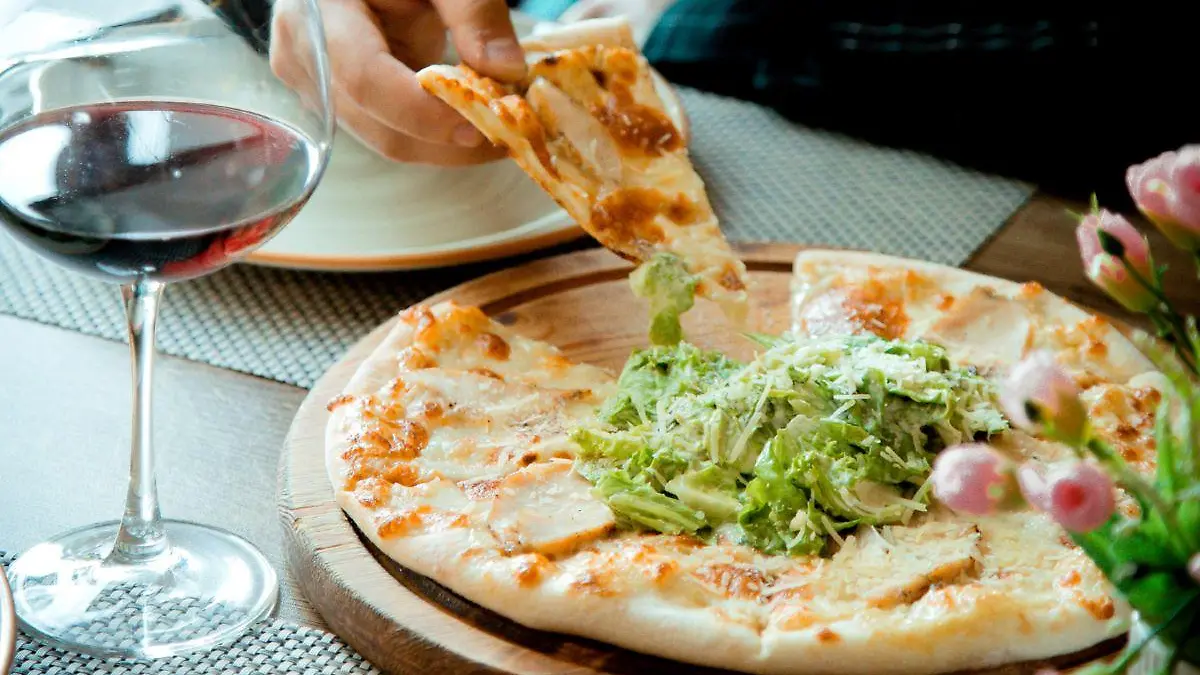 Maridaje de pizza