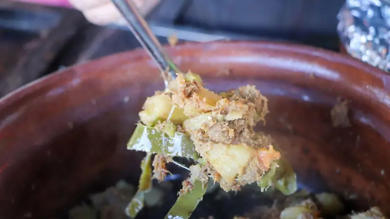 Preparación de machaca KIMBERLY ORTEGA 2