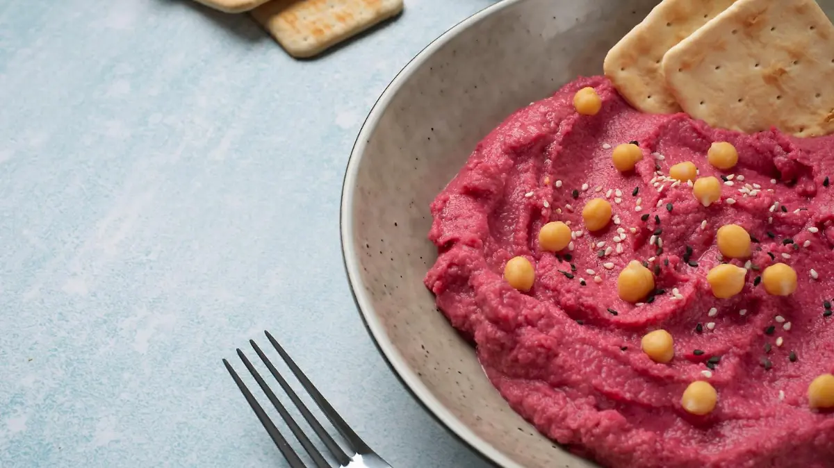 Hummus de colores