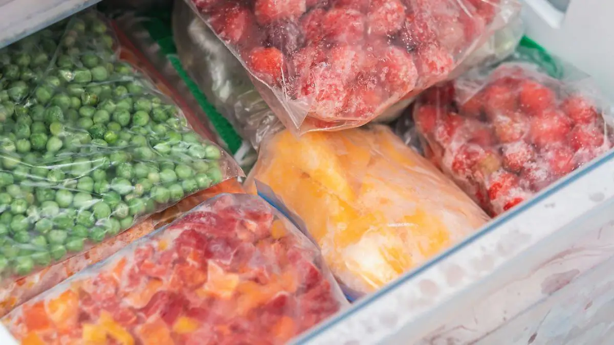 2 Aderezo Frutas y verduras congeladas