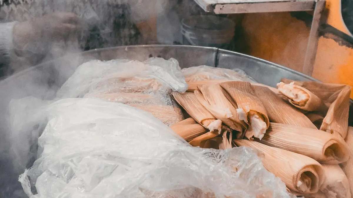 Tamales en Mexico