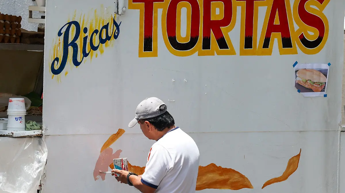 Rótulos Puesto de Tortas