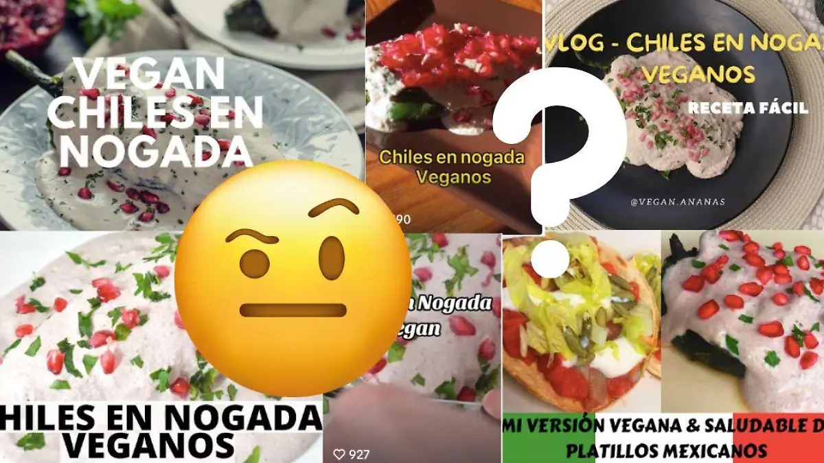 2 Aderezo rectas de chile nogada vegano