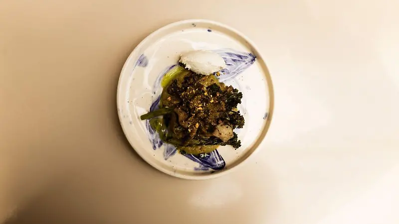 Mole de brócoli y hongos silvestres Malix