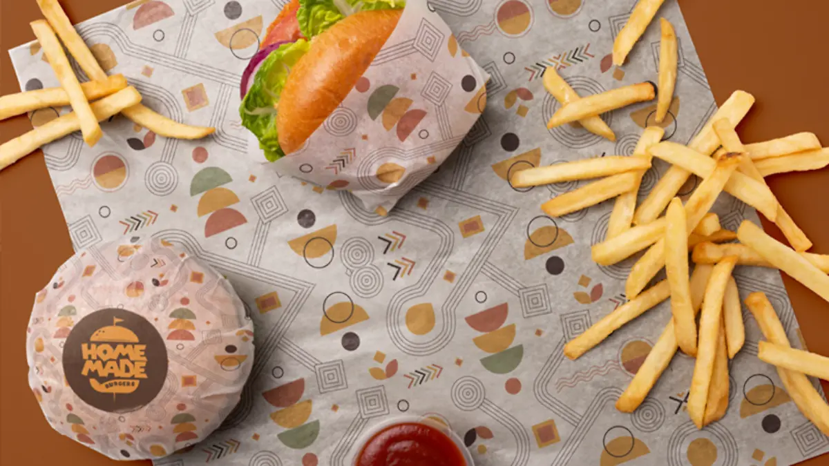 papel burger 2 xlarge