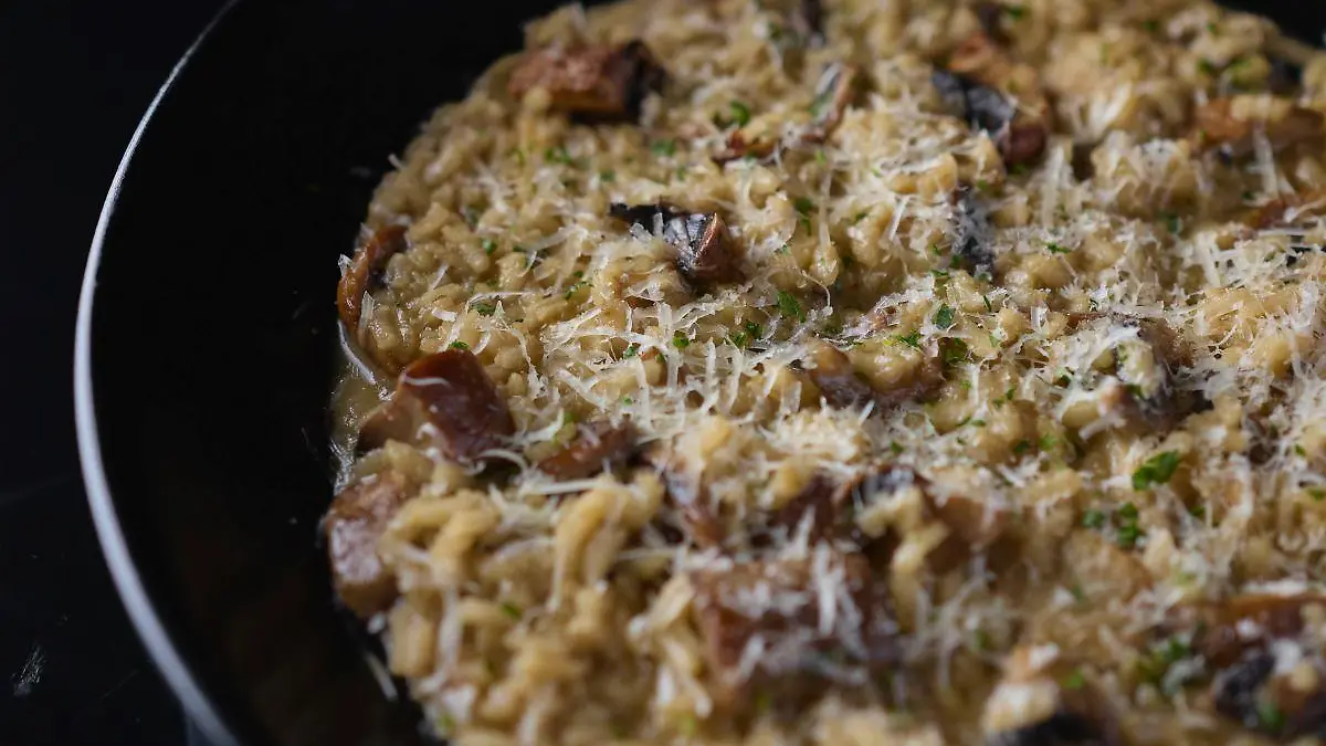 RISOTTO DE HONGOS