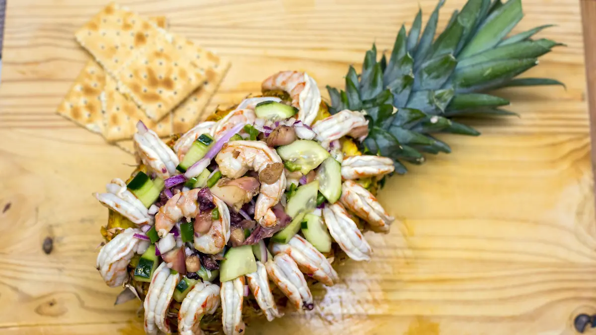 PINA CON MARISCOS AJO 03