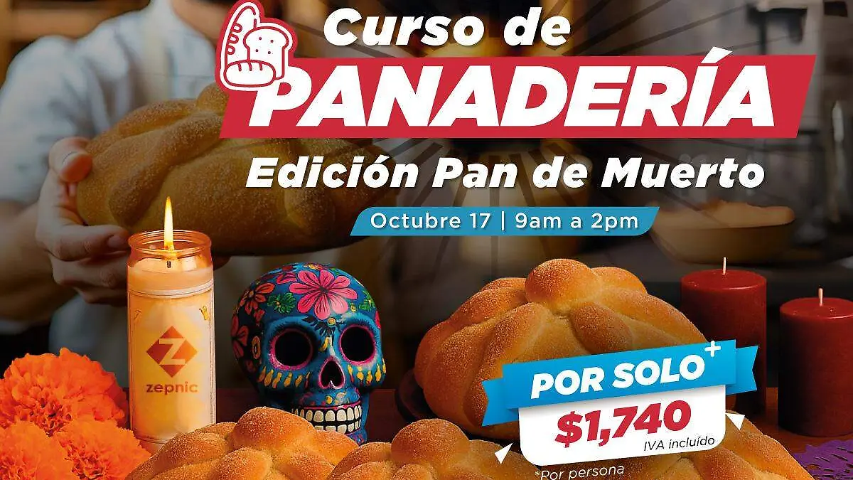 Talleres pan de muerto