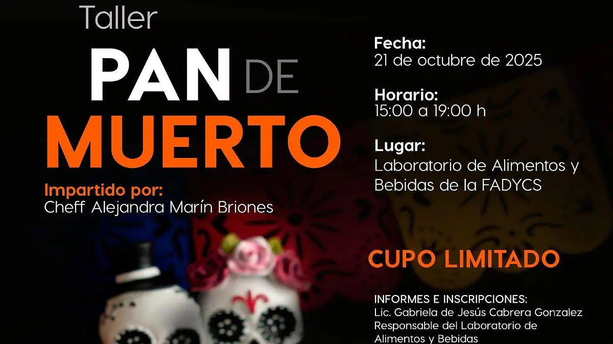 Talleres pan de muerto