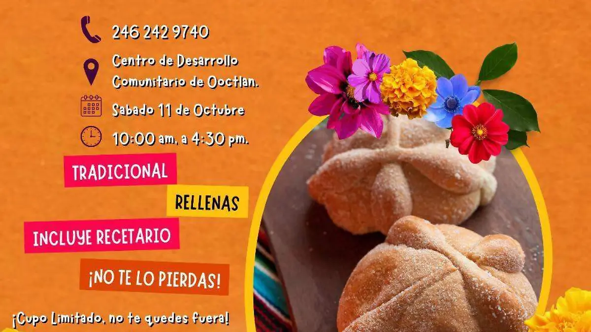 Talleres pan de muerto