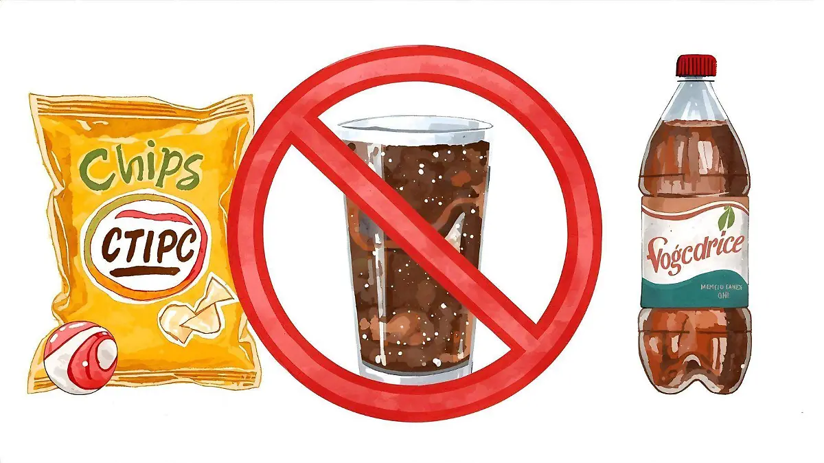 1 OEM Aderezo escuelas mexicanas sin comida chatarra