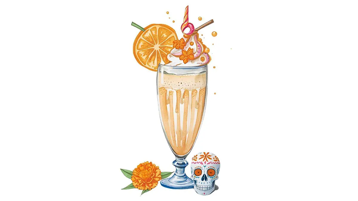 Una malteada de pan de muerto mezcla nostalgia y placer: la bebida ideal para quienes aman los postres líquidos.