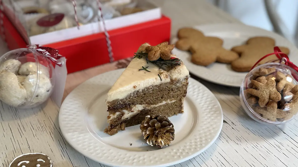 Pastel de jengibre en W repostería