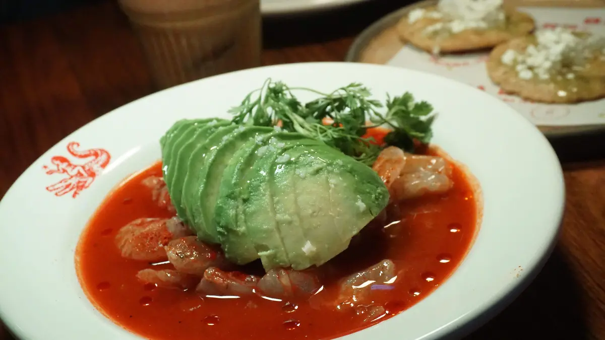 Aguachile rojo de Barra Lupe