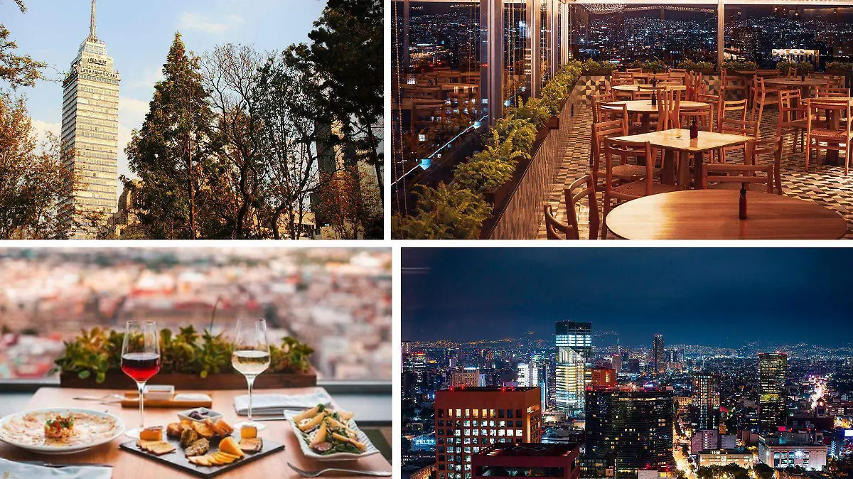 La cena de Navidad en Miralto se disfruta desde el piso 41 de la Torre Latinoamericana, combinando gastronomía contemporánea y una vista panorámica única.