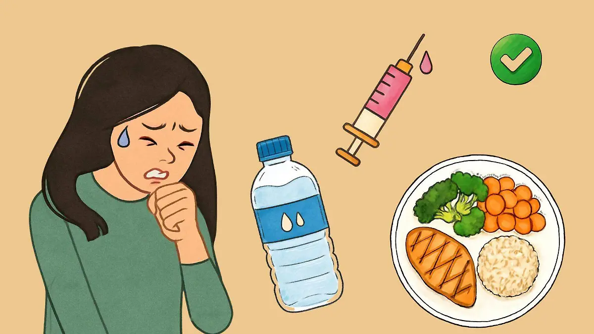 Una alimentación rica en frutas, verduras y proteínas apoya el funcionamiento del sistema inmunológico durante la temporada de influenza.