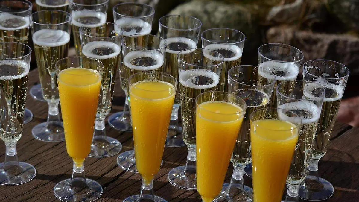 Cocteles con Champagne