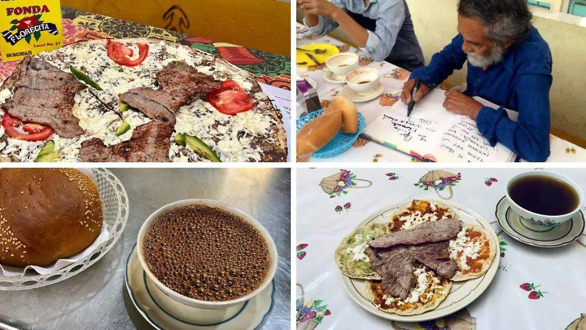 Fonda Florecita y Francisco Toledo