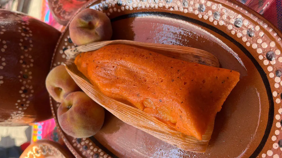 1 Aderezo Nezahualcoyotl expuso el tamal de durazno