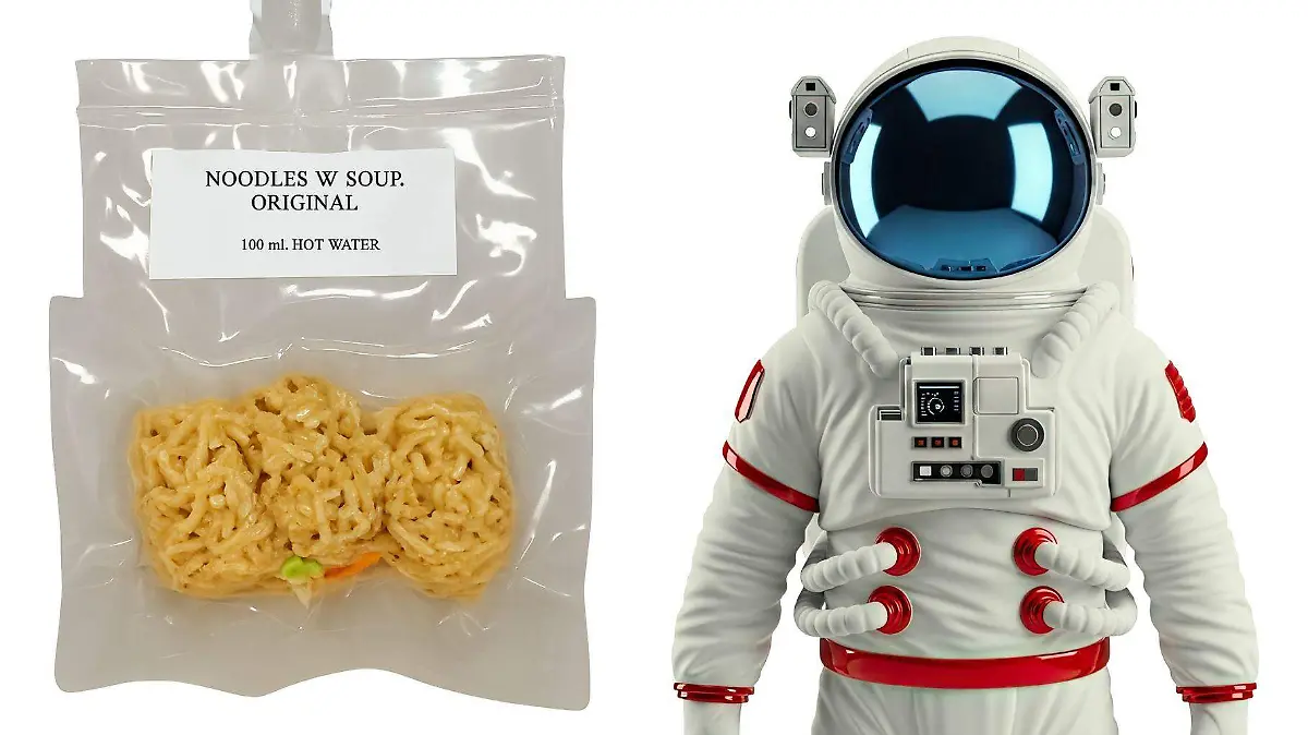 La microgravedad afecta el apetito y el metabolismo de los astronautas.