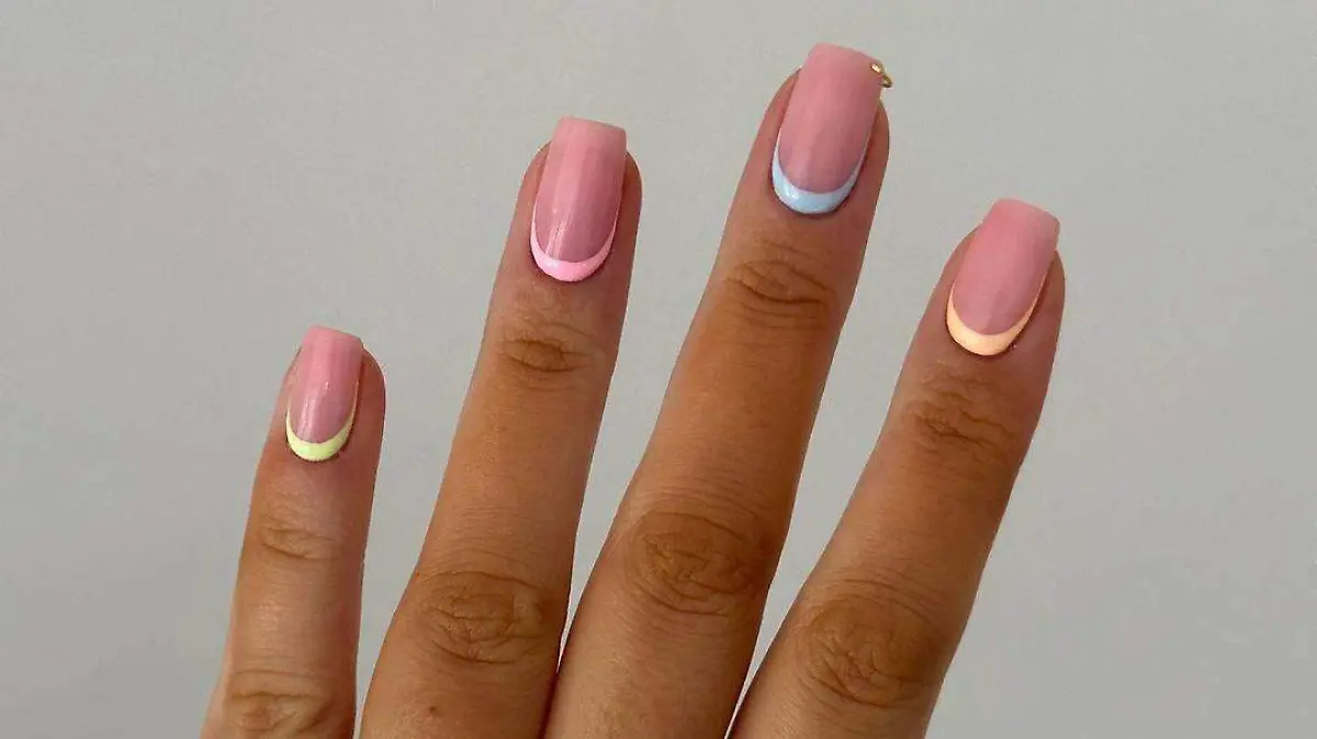 manicure frances invertido