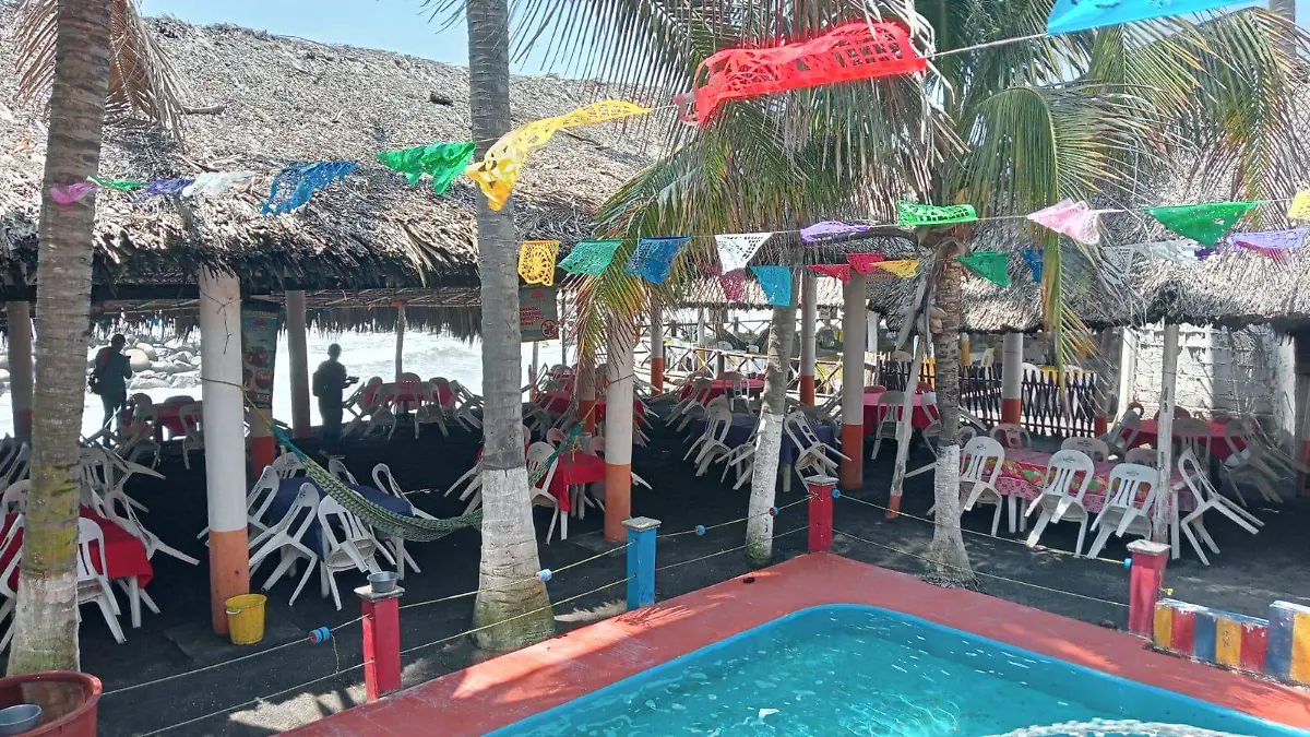 palapa en puerto madero