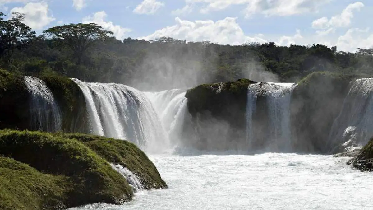 Cascadas Las Nubes en Chiapas