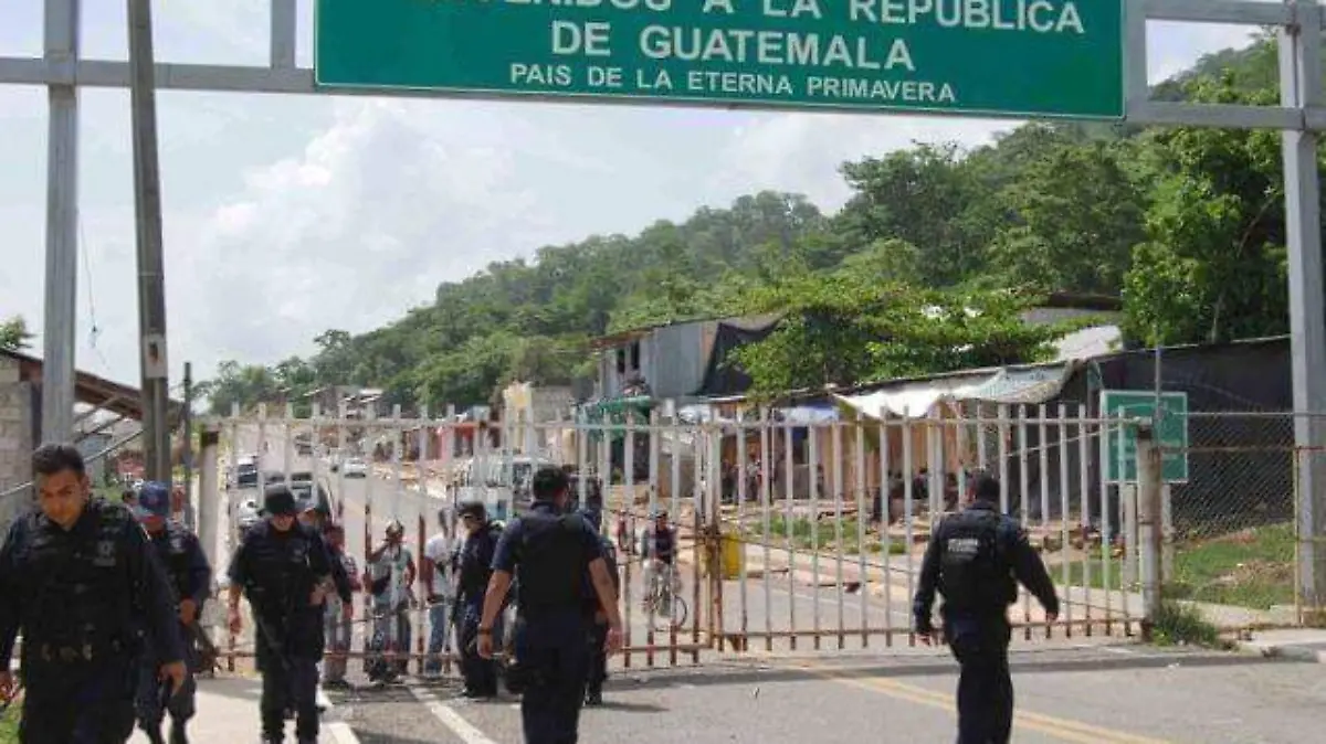 frontera sur, letrero