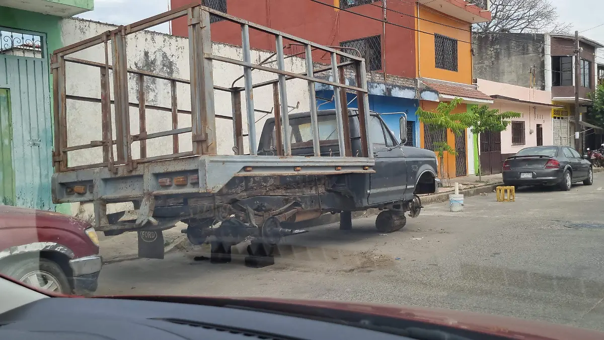 camion descompuesto