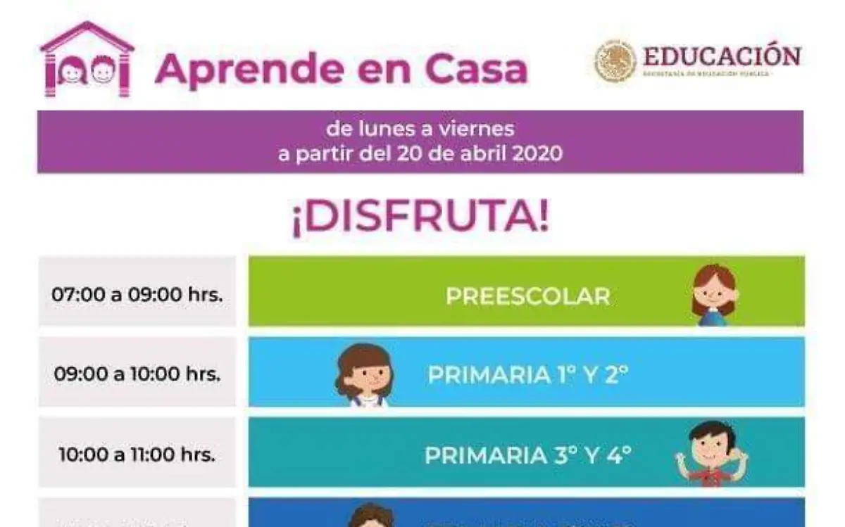 aprende en casa, pandemia