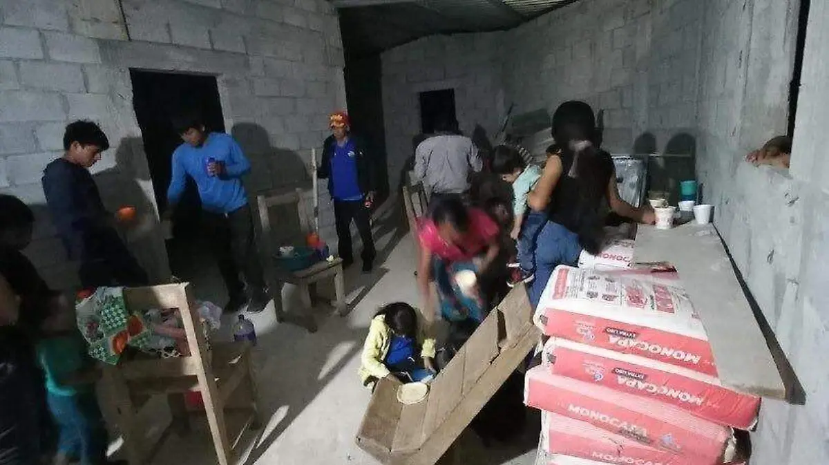 chiapanecos en refugio