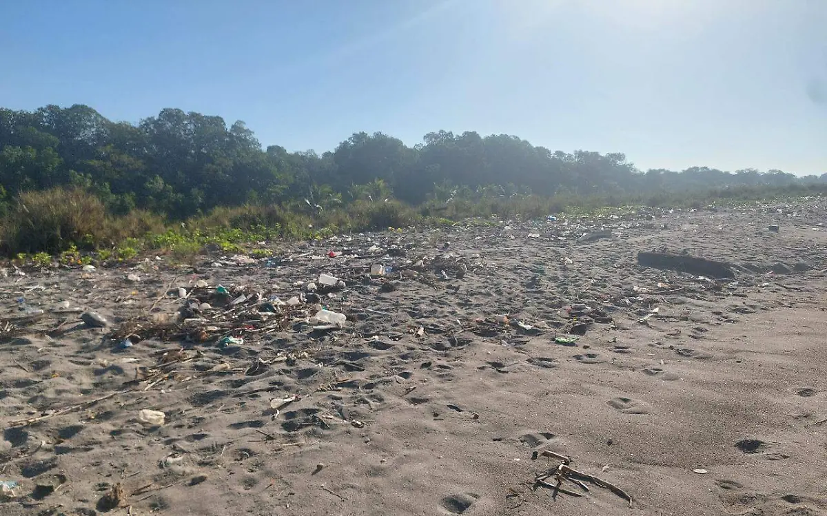 playas contaminadas de Chiapas