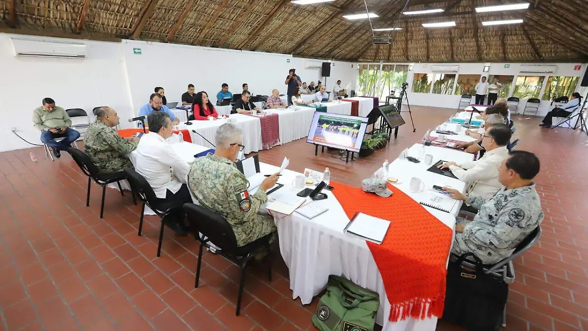 mesa de seguridad