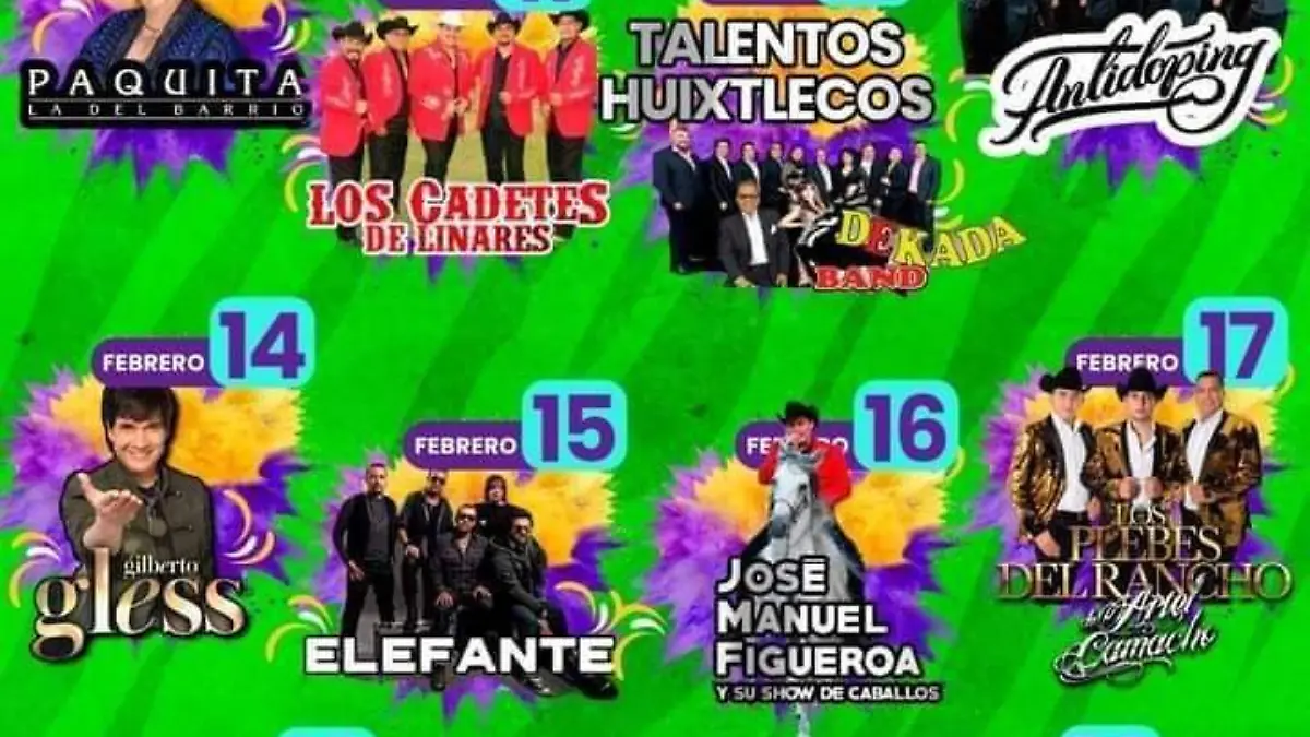 cartelera feria huixta