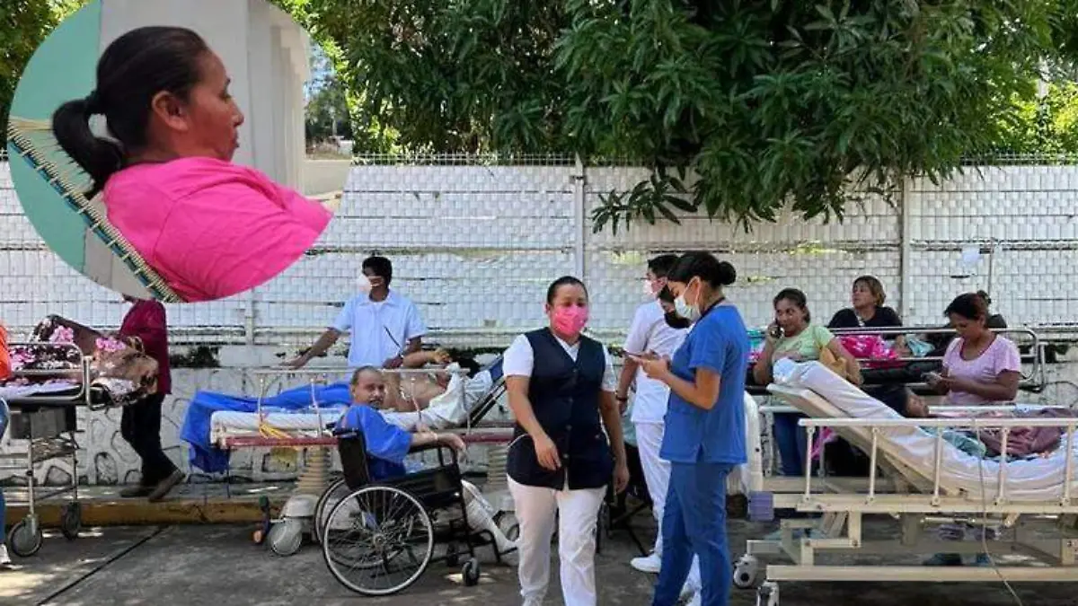 pacientes evacuados
