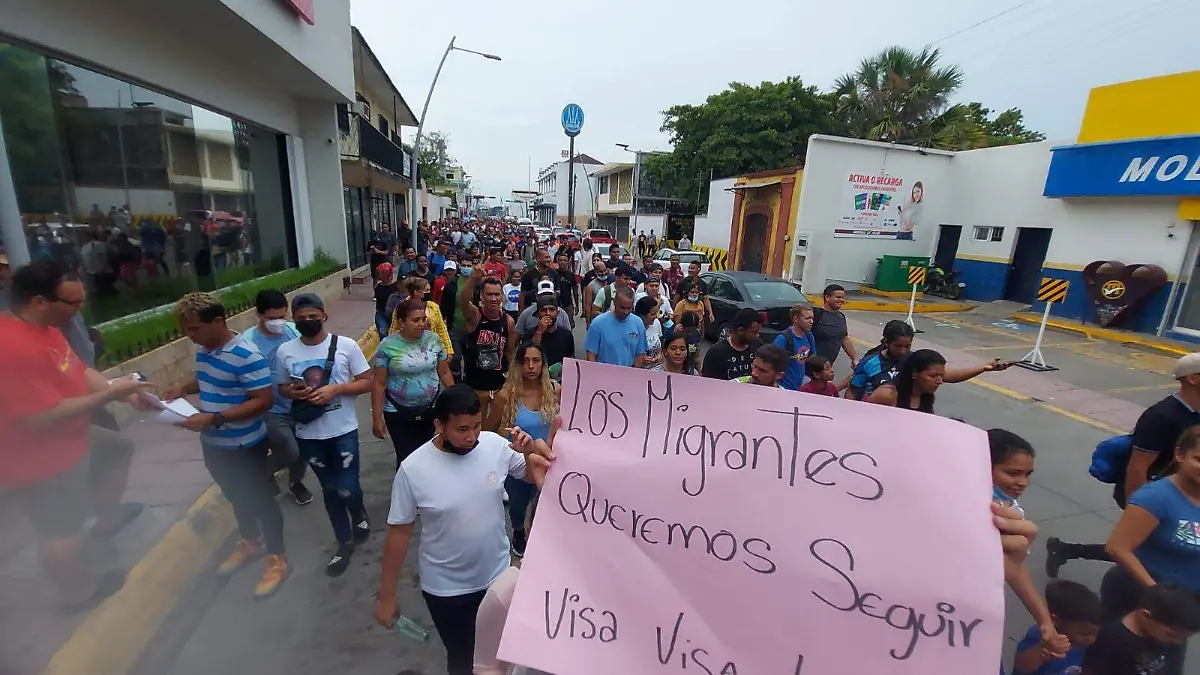 migrantes caravana