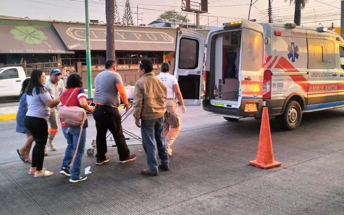 atropellado por motociclista
