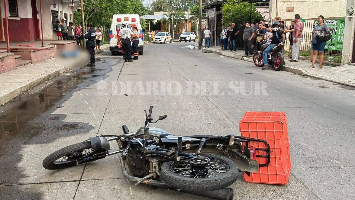 accidente motociclista