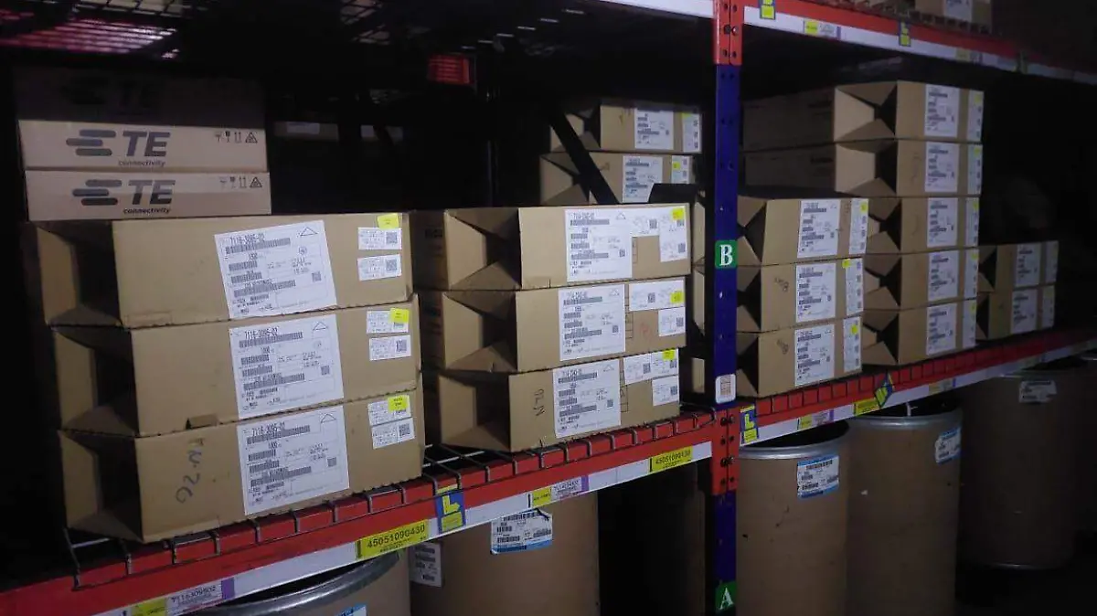 Cajas guardadas